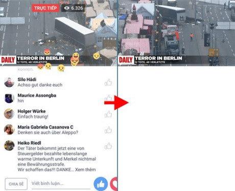 Hướng dẫn tắt chat khi xem live stream Facebook trên di động - Ảnh 1 Huong dan tat chat khi xem live stream Facebook tren di dong - Anh 1