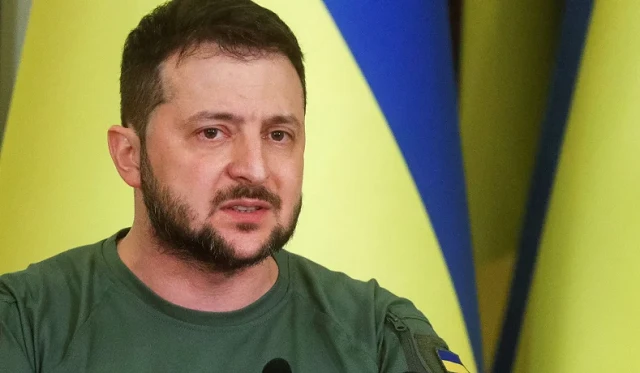 Tổng thống Ukraine Zelensky.