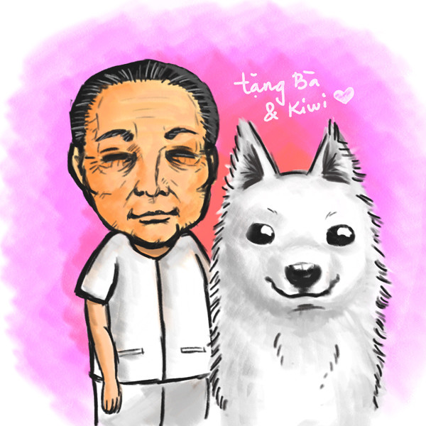 Chú chó cứu cụ bà 80 tuổi được viết nhật ký hàng ngày