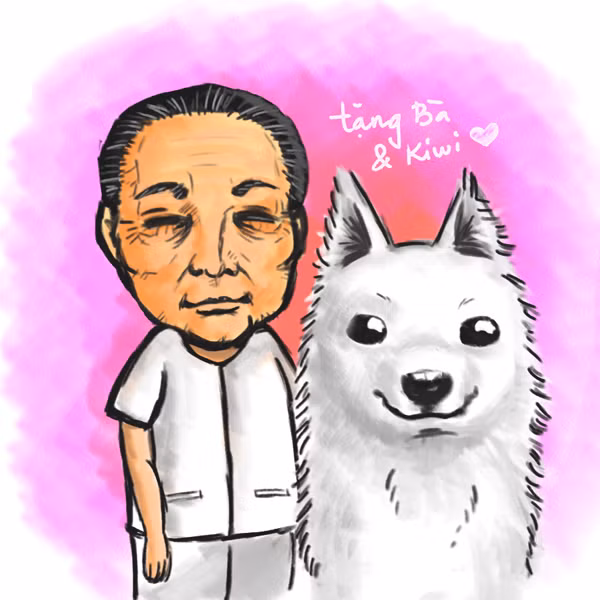 Chú chó cứu cụ bà 80 tuổi được viết nhật ký hàng ngày