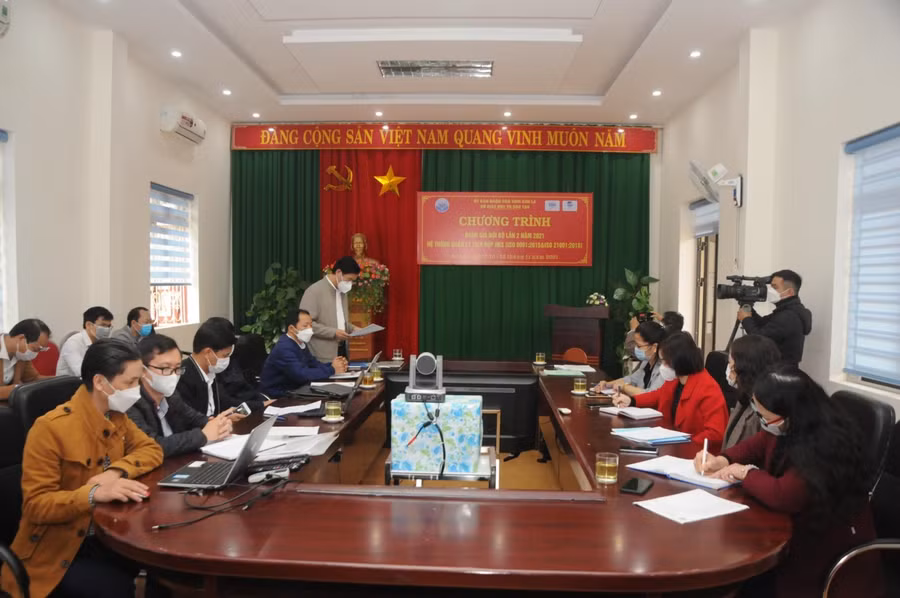 Lễ khai mạc chương trình đánh giá nội bộ lần 2 năm 2021 hệ thống quản lý chất lượng tích hợp IMS.