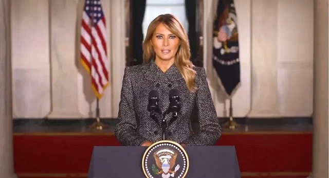 Đệ nhất phu nhân Melania Trump.