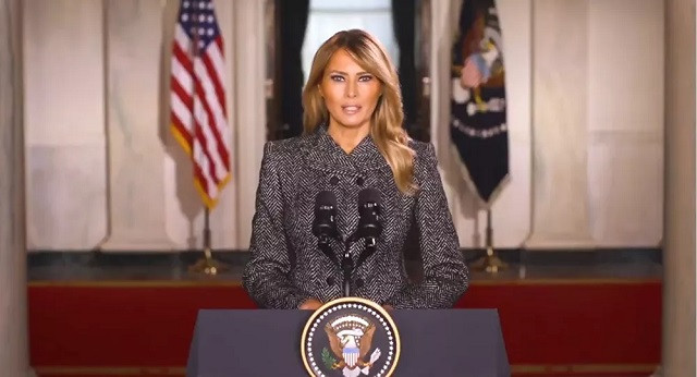 Đệ nhất phu nhân Melania Trump.