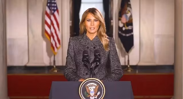 Đệ nhất phu nhân Melania Trump.