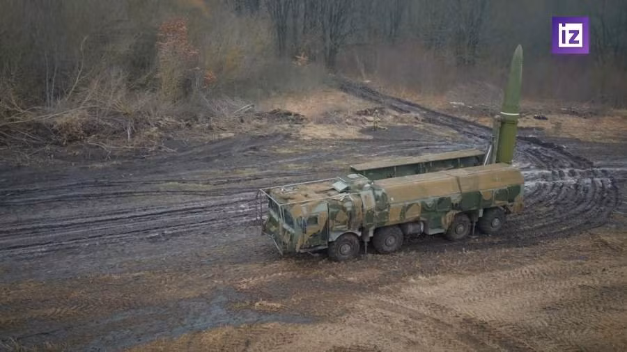 Hệ thống tên lửa chiến thuật Iskander của Nga.