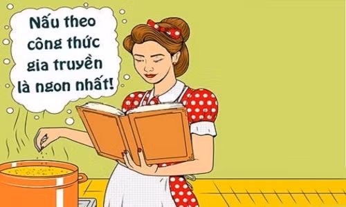 Bí mật sau công thức nấu ăn gia truyền của bà