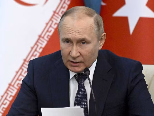 Tổng thống Nga Putin.