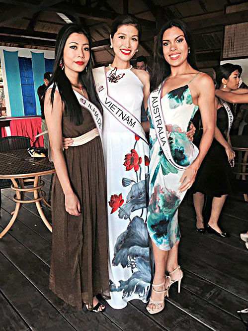Đường đến vương miện Hoa hậu Thế giới toàn cầu của Oanh Yến - Ảnh 4 Đường đến vương miện Hoa hậu Thế giới toàn cầu của Oanh Yến - Ảnh 4