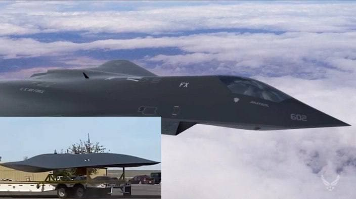 Đây có thể là chiến cơ thế hệ thứ 6 của Mỹ.