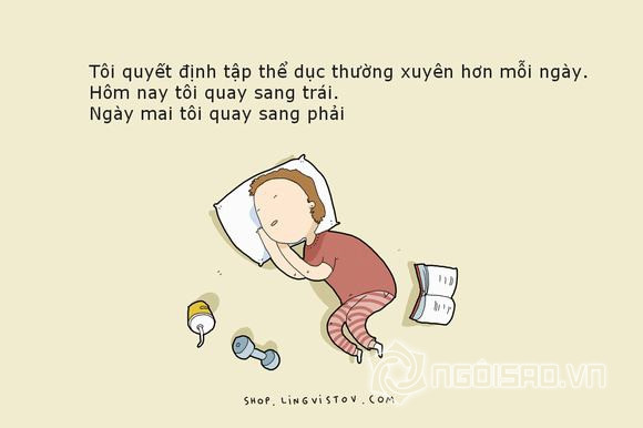 Chỉ người ngủ nướng mới hiểu 13 Chỉ người ngủ nướng mới hiểu 13
