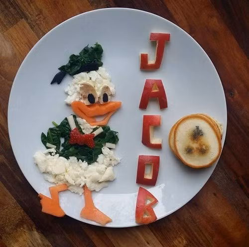 Ngám nhũng bũa an hình nhan vạt hoat hinh của bé Jacob-Hinh-4