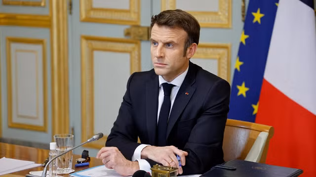 Tổng thống Pháp Emmanuel Macron.