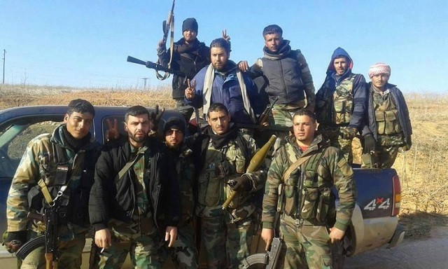 Binh lính quân đội Syria