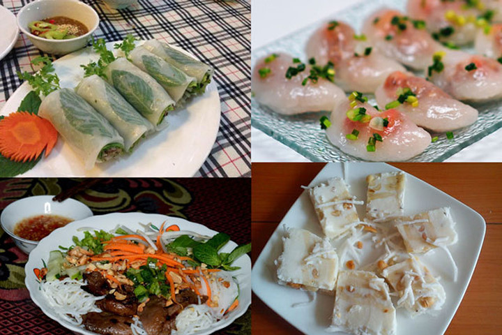 Món ngon trong tuần: Bánh bột lọc nhân tôm, bánh ướt cuốn thịt nướng, bún mắm nêm