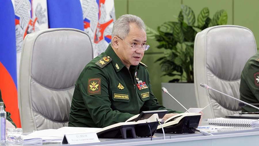 Bộ trưởng Quốc phòng Nga Sergei Shoigu.