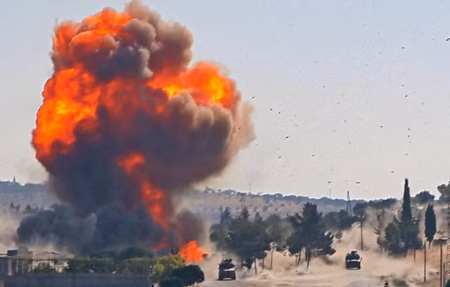 Một quả bom xe phát nổ ở Syria.