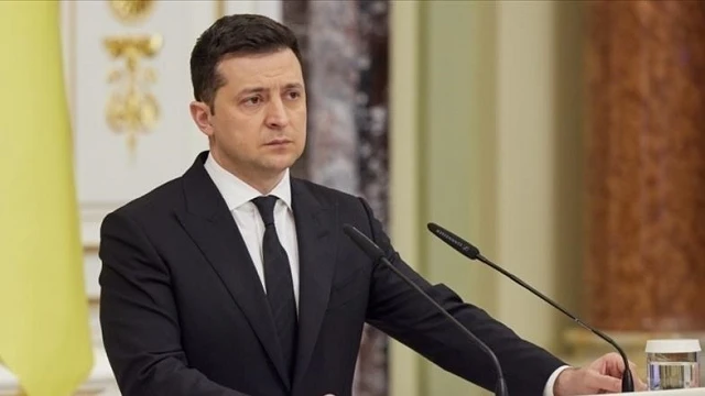 Tổng thống Ukraine Zelensky.