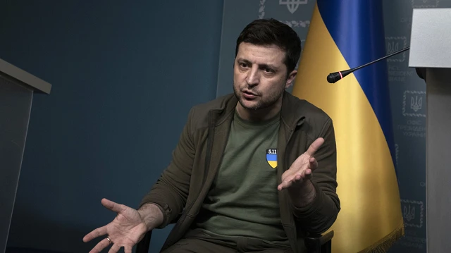 Tổng thống Ukraine Zelensky.