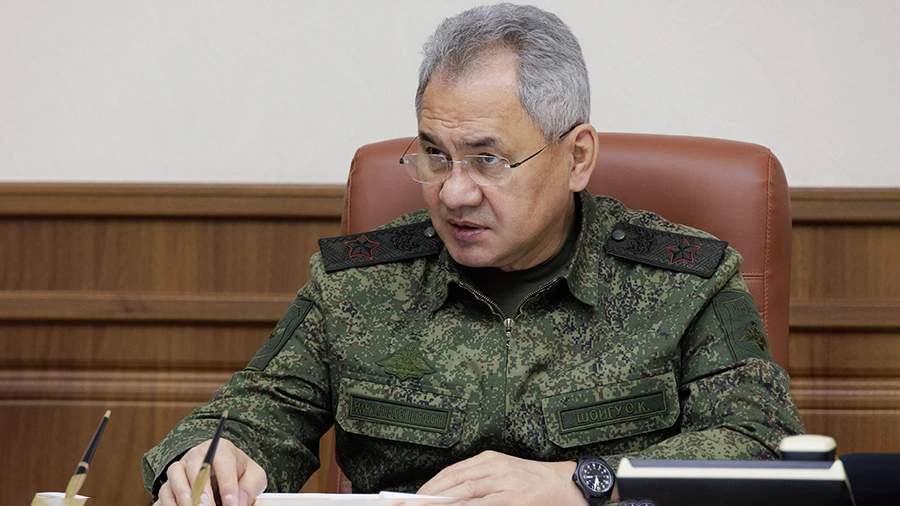 Bộ trưởng Quốc phòng Nga Sergei Shoigu.