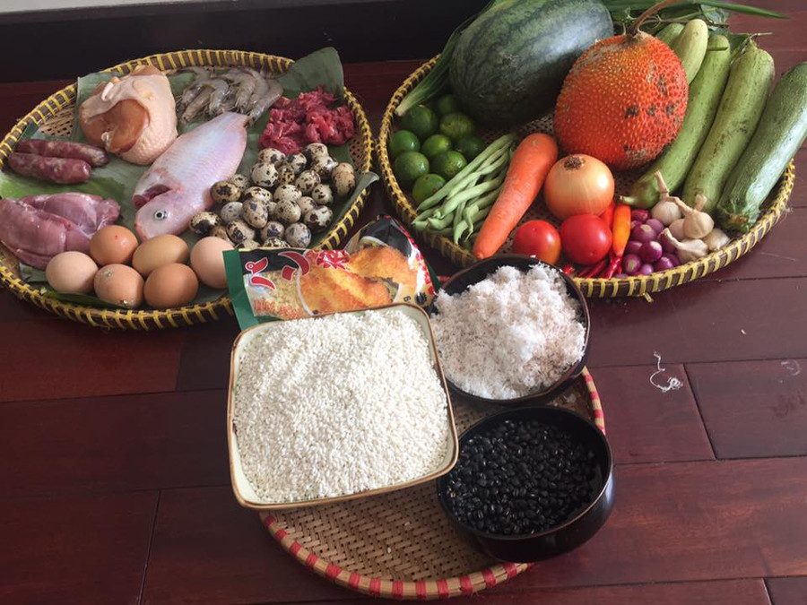 thực đơn, bữa tiệc, 300.000, 10 món, bày biện, món ngon