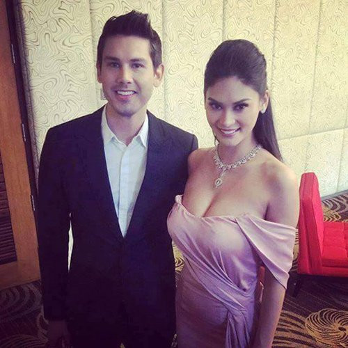 Tân Hoa hậu Hoàn vũ siêu gợi cảm khi làm phù dâu hình ảnh 1 tan hoa hau hoan vu sieu goi cam khi lam phu dau hinh anh 1