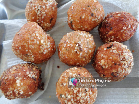 Chả cốm bọc trứng cút chiên giòn ngon tuyệt - Ảnh 8 Cha com boc trung cut chien gion ngon tuyet - Anh 8