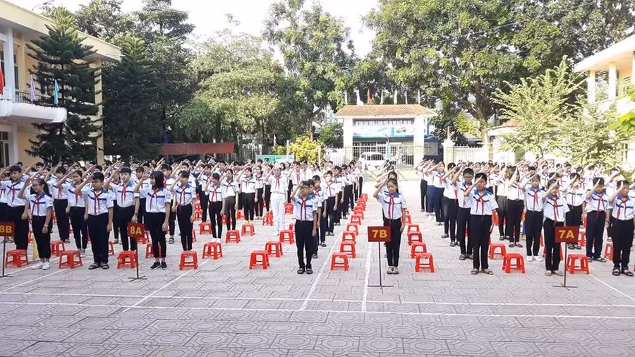 Trường THCS Lý Tự Trọng: Xứng danh ngôi trường mang tên người Anh hùng ảnh 1