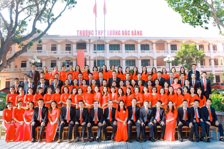 Tập thể HĐSP trường THPT Lương Đắc Bằng