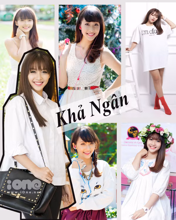 Hot girl Khả Ngân khi mới gia nhập làng giải trí được xem là làn gió mới trong trào lưu hot girl ở thời điểm bấy giờ. Từng "nổi như cồn" với vẻ đẹp trong sáng, khuôn mặt V-line cùng body đẹp nhưng thời gian gần đây hot girl 17 tuổi mất đi một lượng fan đáng kể khi vướng phải những scandal như nghi án không mặc áo ngực, nụ hôn đồng giới hay mới nhất là việc bỏ học...Việc dính vào hàng chuỗi những scandal khiến cô nàng trở nên "hot" hơn, lượt theo dõi trên facebook cũng tăng vọt. Trang cá nhân mới nhất của "bản sao Đặng Thu Thảo" thu hút hơn 680.000 yêu thích.