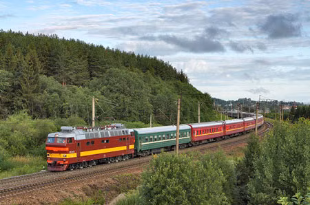 Thời gian từ Moscow tới Bắc Kinh trên tuyến đường sắt hiện có mất 7 ngày