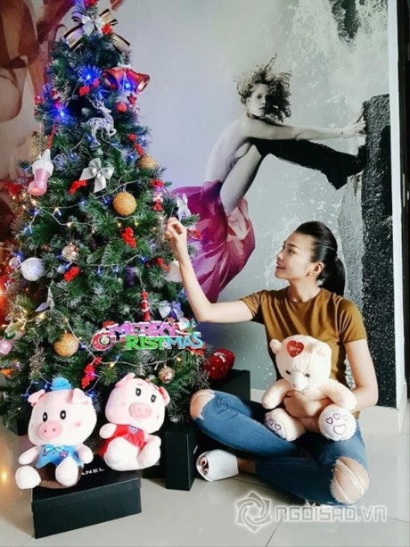 Rộn ràng không khí giáng sinh trong từng nhà Sao Việt - Ảnh 27 Ron rang khong khi giang sinh trong tung nha Sao Viet - Anh 27