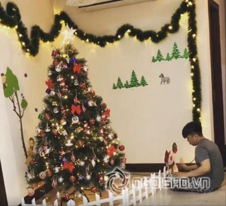 Rộn ràng không khí giáng sinh trong từng nhà Sao Việt - Ảnh 15 Ron rang khong khi giang sinh trong tung nha Sao Viet - Anh 15