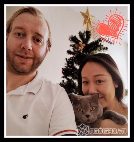 Ron rang khong khi giang sinh trong tung nha Sao Viet - Anh 22