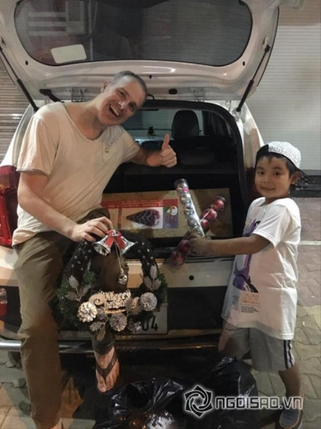 Rộn ràng không khí giáng sinh trong từng nhà Sao Việt - Ảnh 20 Ron rang khong khi giang sinh trong tung nha Sao Viet - Anh 20