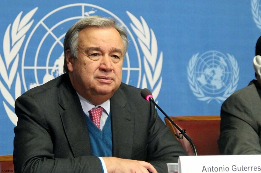 Tổng thư ký LHQ Antonio Guterres.