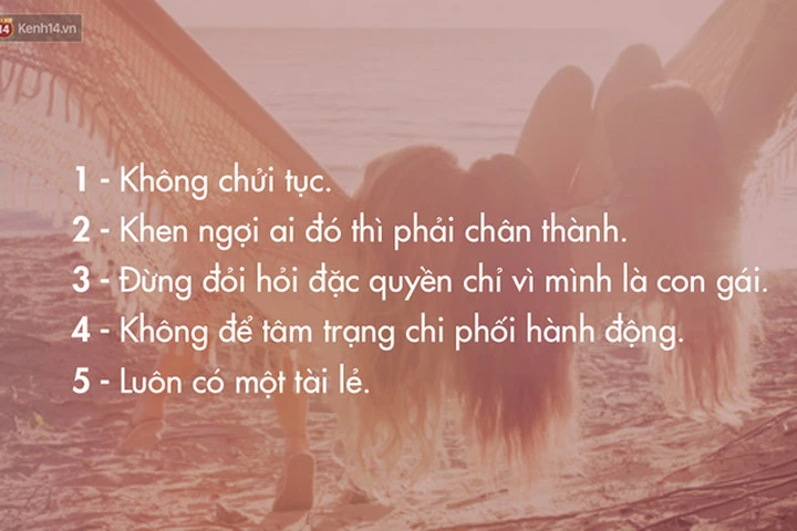 Con gái nếu muốn sống thật hạnh phúc, hãy nhớ kỹ những điều này