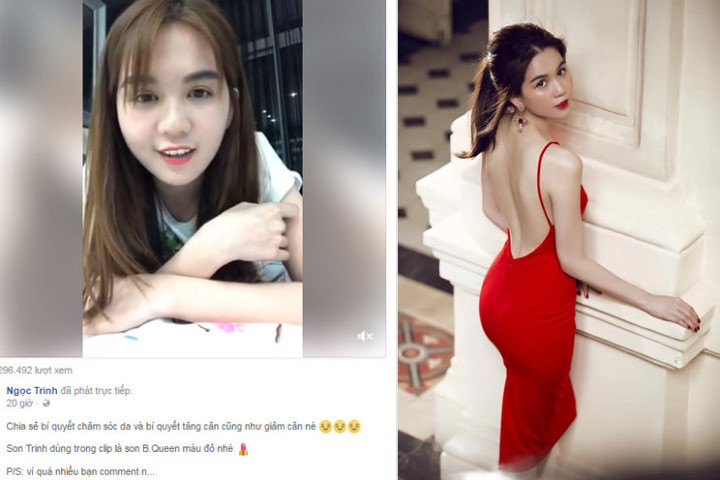 Ngọc Trinh hào hứng chia sẻ bí quyết để có vòng eo 56