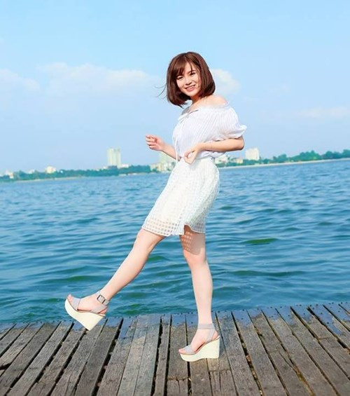 Hé lộ chiều cao thật của hot girl Việt thế hệ mới - ảnh 2