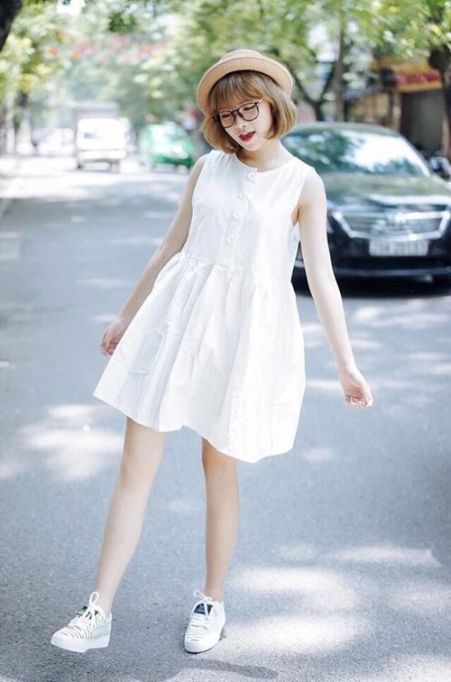 Hé lộ chiều cao thật của hot girl Việt thế hệ mới - ảnh 3