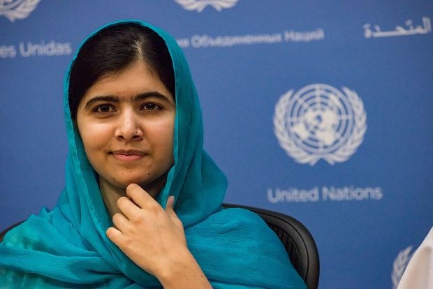 Chân dung nữ sinh Malala Yousafzai