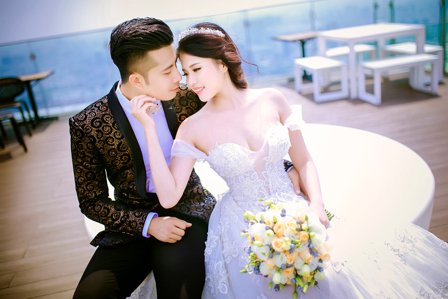 Cổ tích, ngôn tình của cặp đôi trai xinh - gái đẹp và bộ ảnh cưới đẹp mê ly ảnh 8