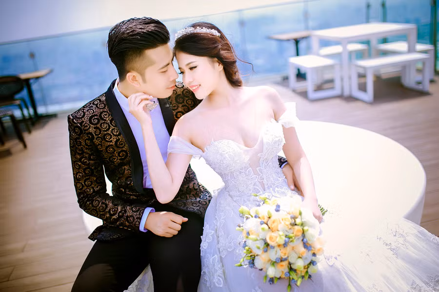 Cổ tích, ngôn tình của cặp đôi trai xinh - gái đẹp và bộ ảnh cưới đẹp mê ly ảnh 8