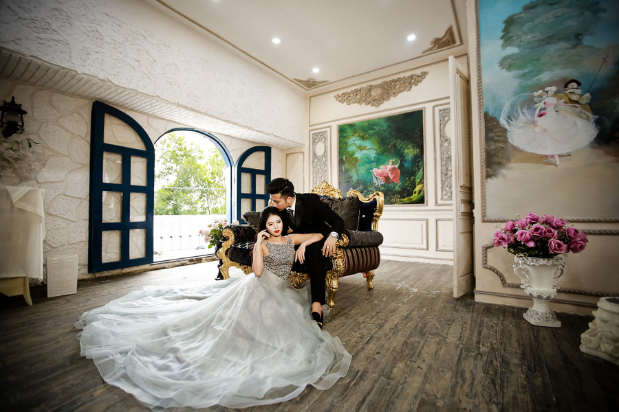 Cổ tích, ngôn tình của cặp đôi trai xinh - gái đẹp và bộ ảnh cưới đẹp mê ly ảnh 7