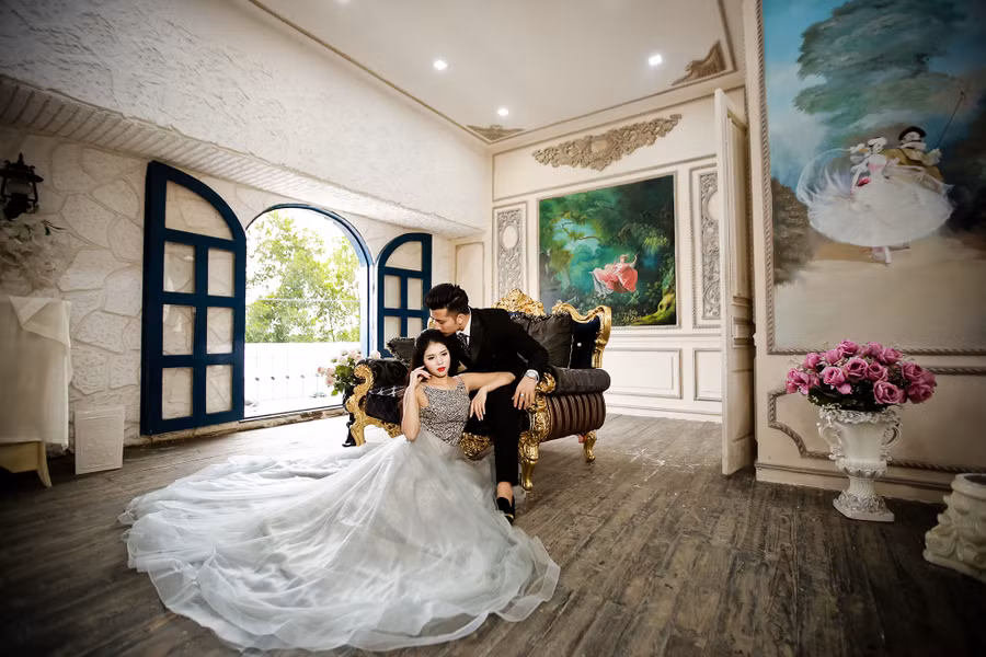 Cổ tích, ngôn tình của cặp đôi trai xinh - gái đẹp và bộ ảnh cưới đẹp mê ly ảnh 7
