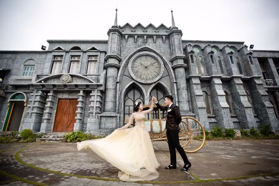 Cổ tích, ngôn tình của cặp đôi trai xinh - gái đẹp và bộ ảnh cưới đẹp mê ly ảnh 6
