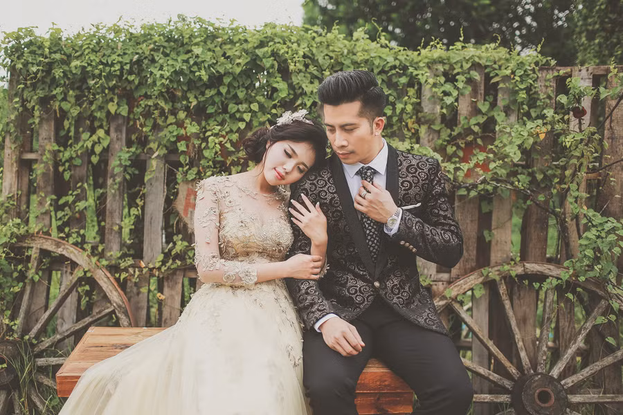 Cổ tích, ngôn tình của cặp đôi trai xinh - gái đẹp và bộ ảnh cưới đẹp mê ly ảnh 10