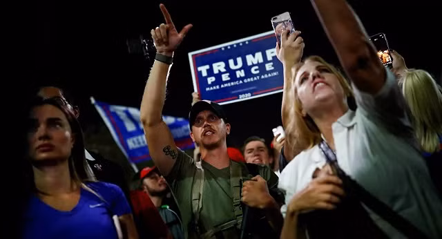 Những người ủng hộ TT Trump.