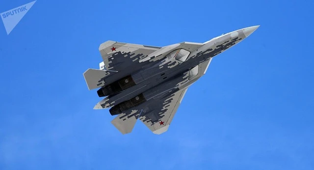 Chiến đấu cơ Su-57 của Nga.