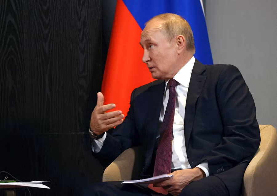 Tổng thống Nga Putin.