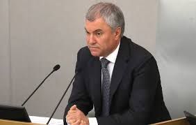 Chủ tịch Hạ viện Nga Vyacheslav Volodin